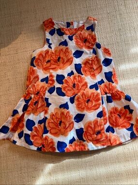 Janie and Jack European Traveler line dress Sz 12/18mo